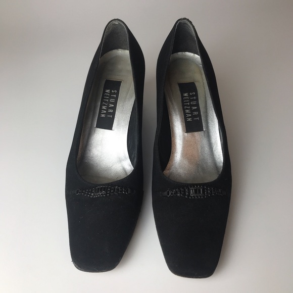 Stuart Weitzman | Vintage Fabric Heels - Picture 2 of 4